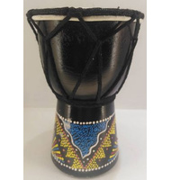 Wooden Djembe 8,5'' - μαύρο |  Djembes στο Pegasus Music Store